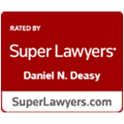 Rated By Super Lawyers Daniel N. Deasy SuperLawyers.com